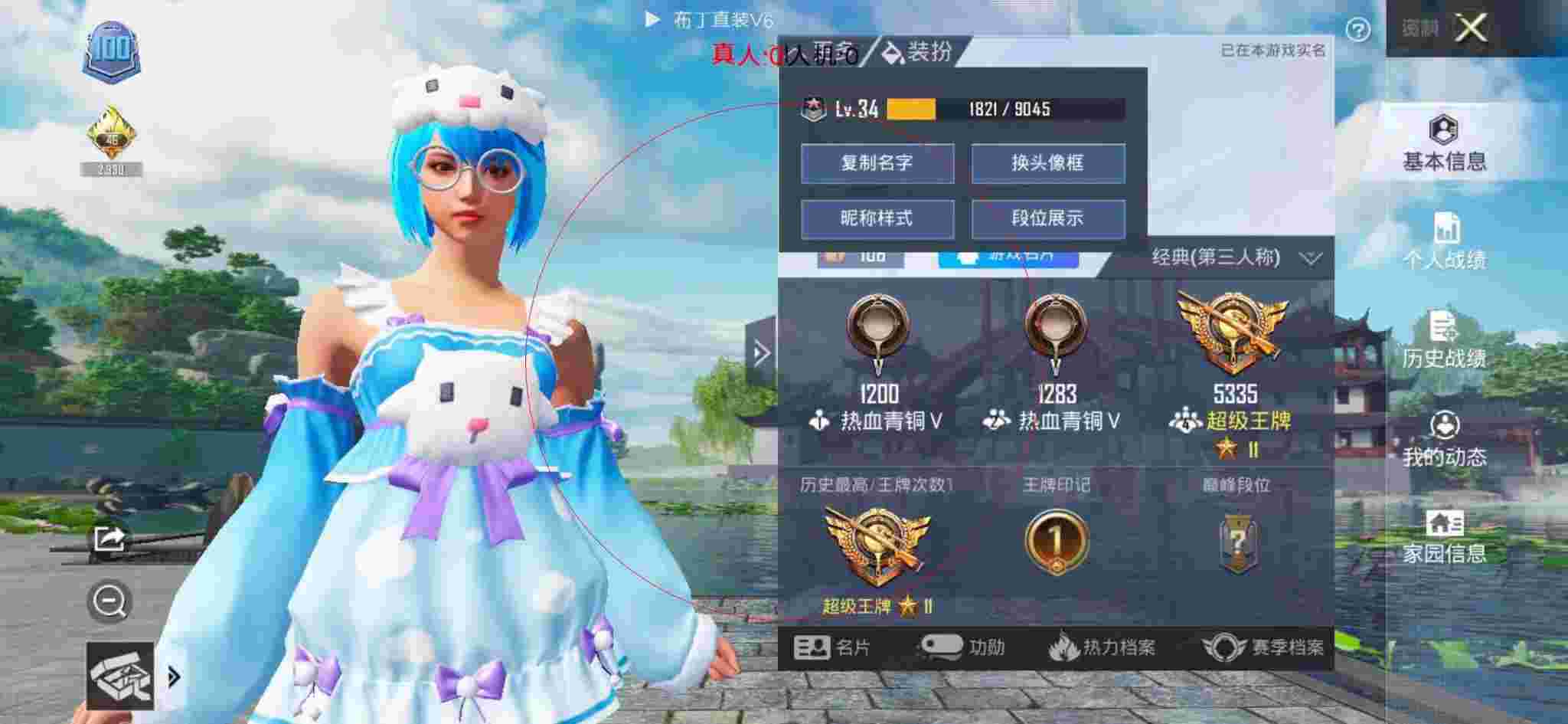 和平精英布丁直装透视 - 和平精英透视图片高清壁纸辅助预览图